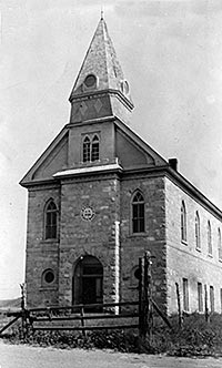 Beaver Dam Rock Church House.