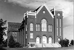 Benson Stake Tabernacle in Richmond, Utah.