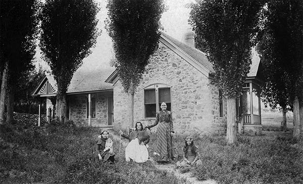 The Samuel Leavitt Baker Home in Mundon, Utah