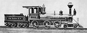Utah Northern's 4-6-0 Franklin
